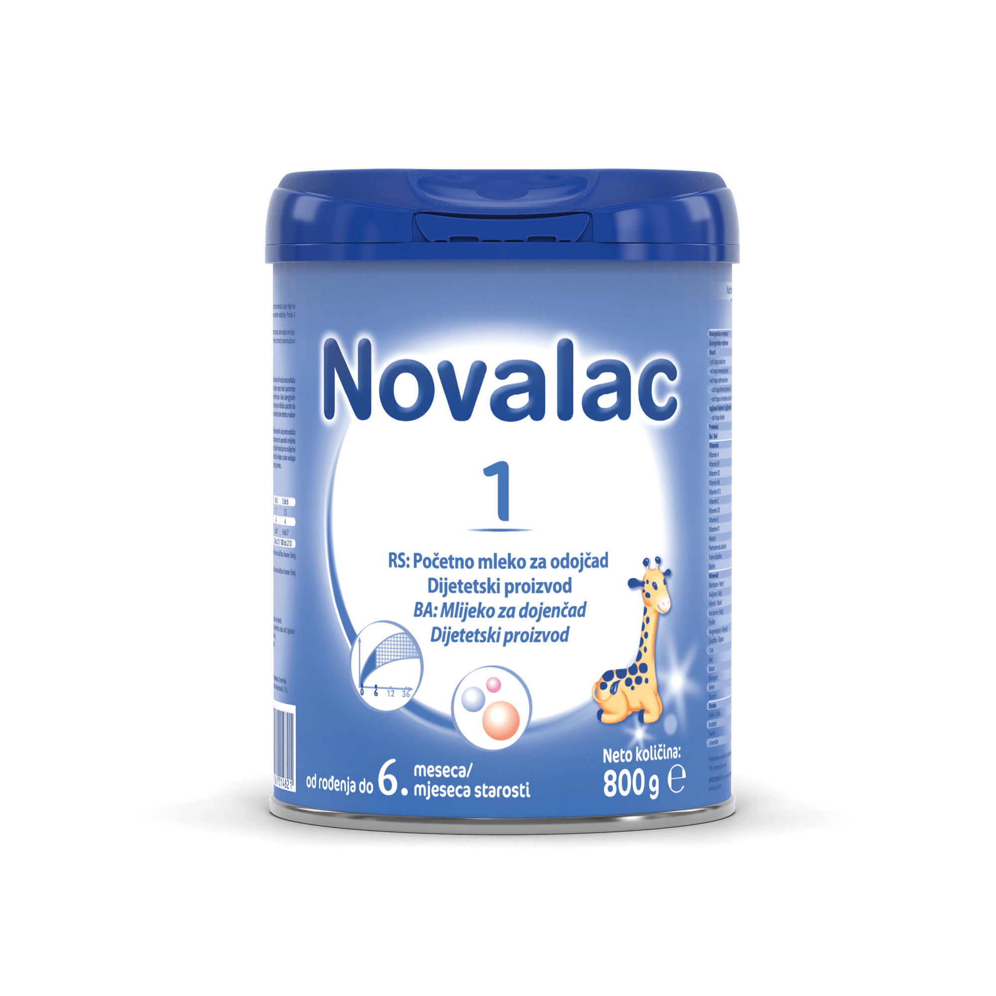 Novalac 1, 800g