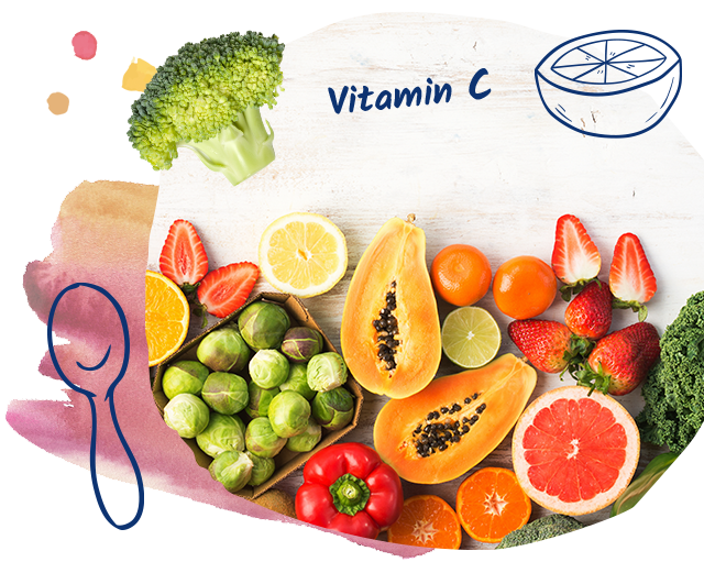 vitamin C hrana sadje zelenjava