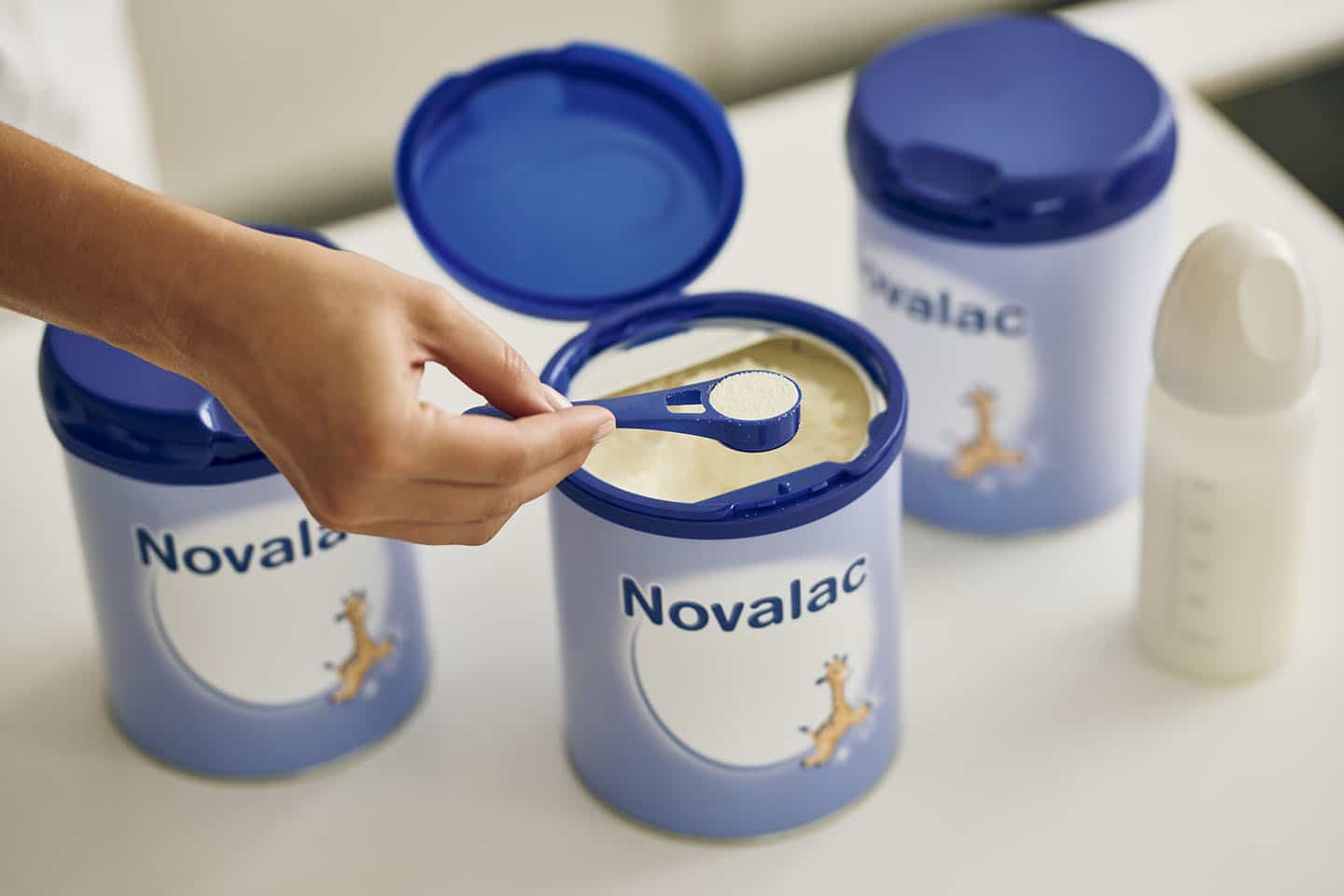 Doziranje Novalac zamjenske mliječne formule