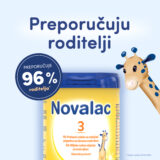 Novalac 3 mleko za decu namenjeno je za decu od 1. do 3. godine života.